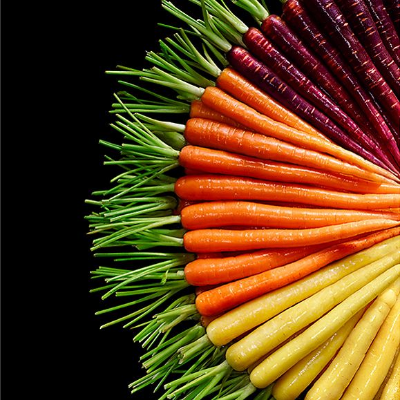 M&S baby rainbow carrots